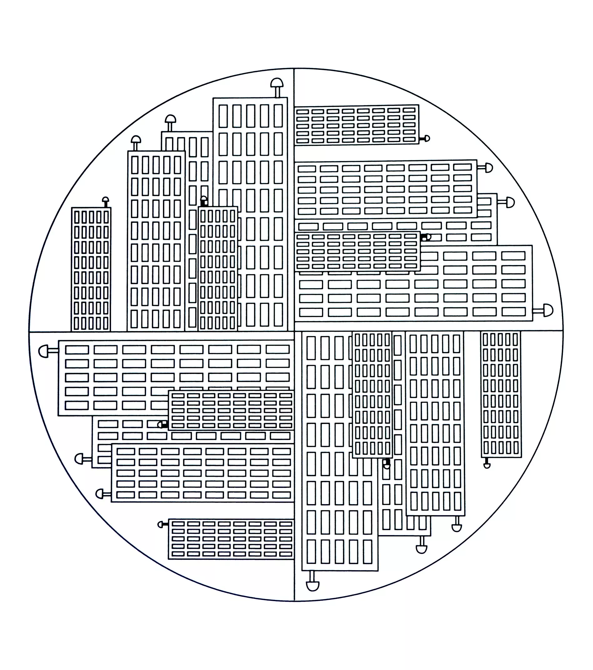 Mandala a colorier gratuit a imprimer - 13 (Mandalas de difficulté normale)